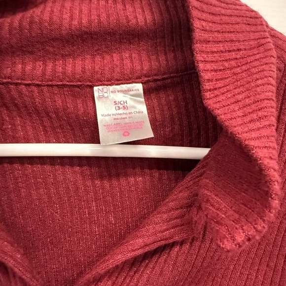 No Boundaries Girls Long Sleeve Thin Sweater - Picture 2 of 2